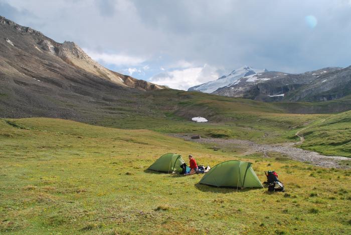 A l'école des Andes - Col de la Freisse (2300m)