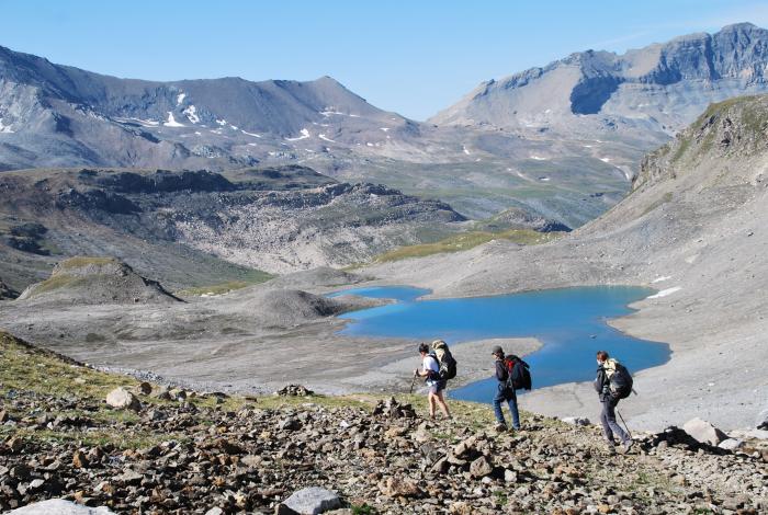 A l'école des Andes - lac des Nettes 