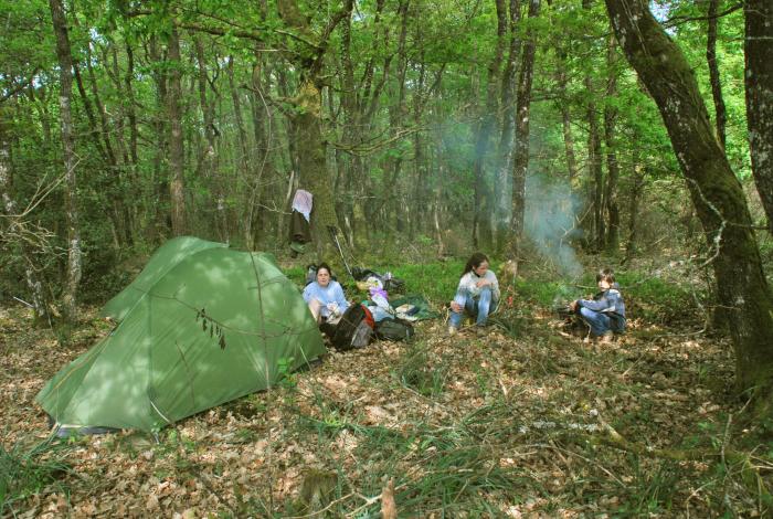 A l'école des Andes - GR 37 Tour de Brocéliande