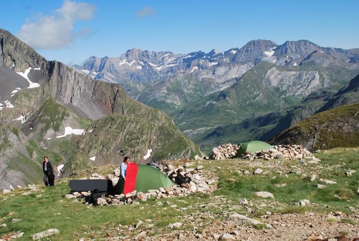 A l'école des Andes - GR10  Cauterets -Grange d'Astau