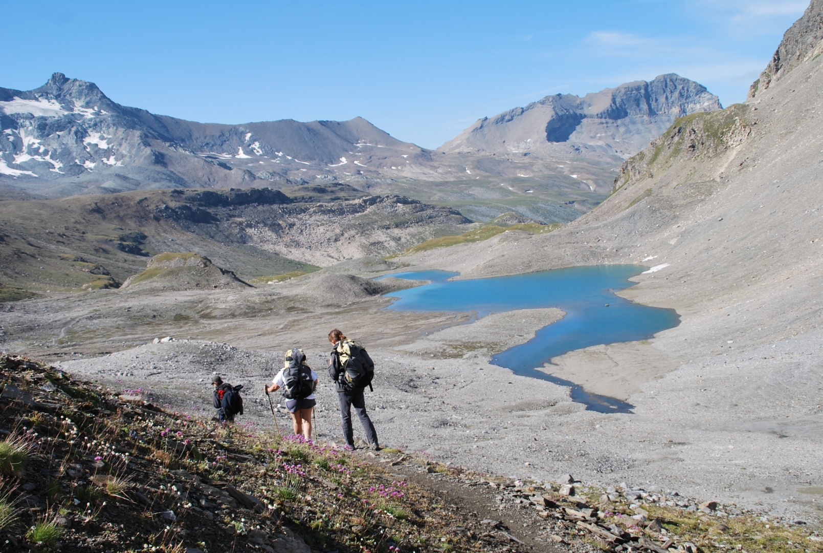 A l'école des Andes - GR5 Tignes-le-lac à Briançon